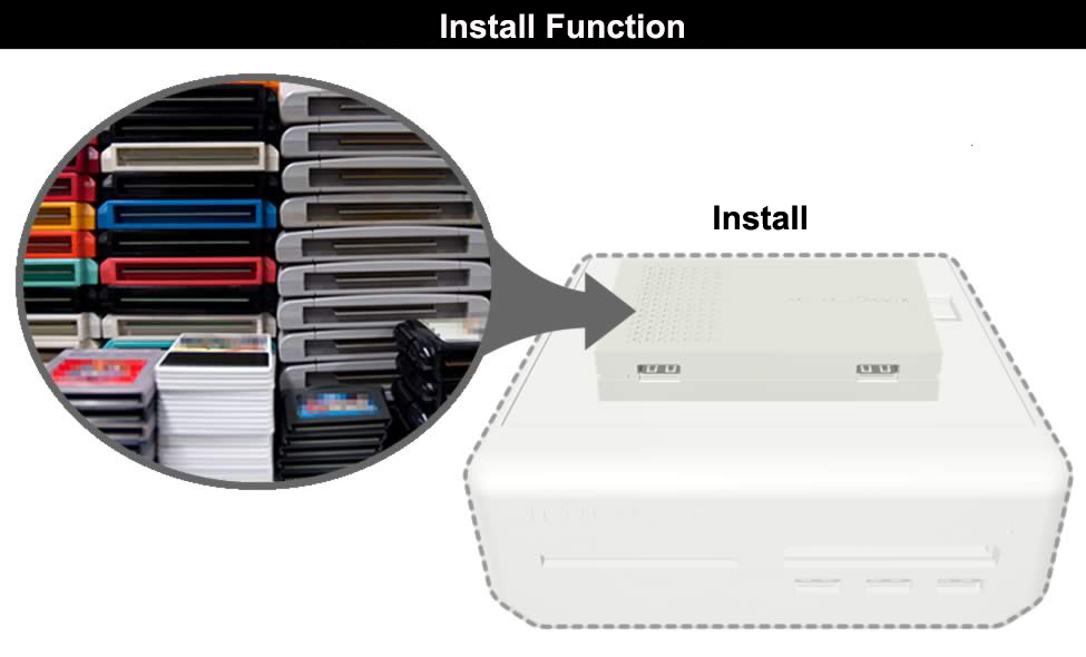 install an attached cartridge